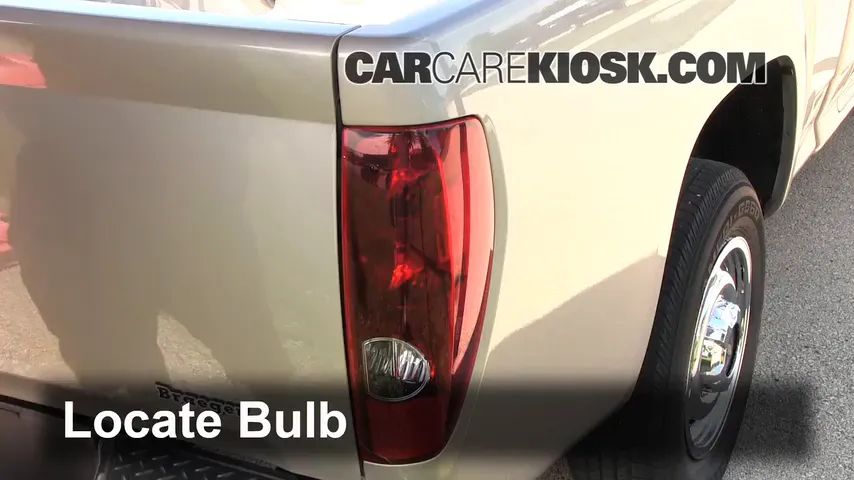 2008 Chevrolet Colorado WT 2.9L 4 Cyl. Standard Cab Pickup (2 Door) Lights Brake Light (replace bulb)